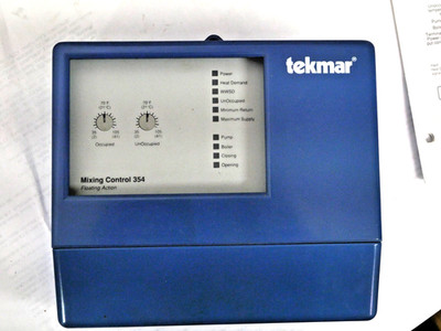Tekmar 354 Outdoor Reset Mixing Control USED FOR PARTS