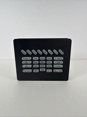 ADA RC-40BA/H Home Theater Remote Control Panel