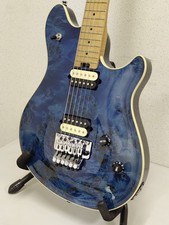 Peavey HP 2  POPLAR BURL RM TRANSPARENT BLUE ...