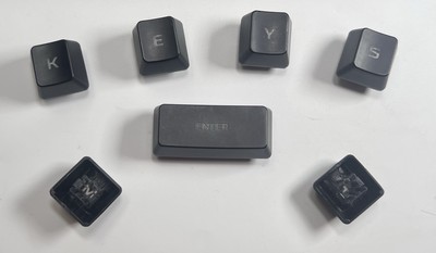 HyperX Alloy Core BACKLIT KEYBOARD KEYCAPS KEYS (HX-KB5ME2-US)