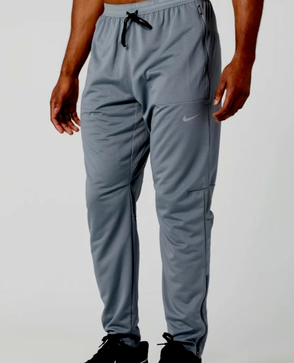 Nike Running Phenom Pants Joggers Mens 4XL Gray Dri-Fit