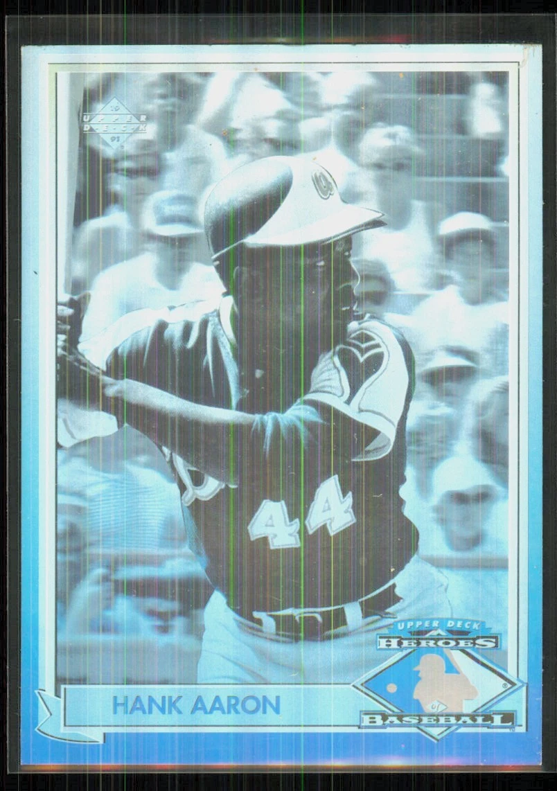 Upper Deck Hank Aaron Baseball Sports Trading Card Singles for sale | eBay