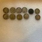 ( 11) .900 Silver  Roosevelt Dimes 1957-1962 90% Silver