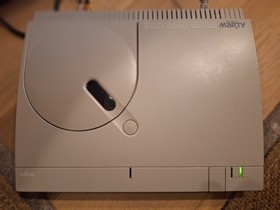 FM Towns Marty, burned CDs, formatted 3.5" floppies, 2 joypads, mouse, keyboard