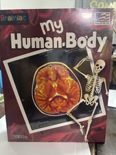 Brainiac Games My Human Body Educational Kit Ages 8+ Made in USA