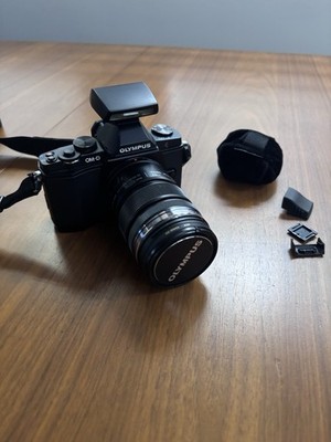 Olympus OM-D E-M1 16.3MP Digital Camera - Black W/Lens