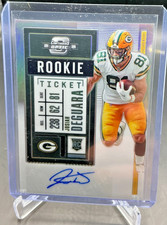 2020 Contenders Optic Rookie Ticket JOSIAH DEGUARA RC Silver AUTO #172