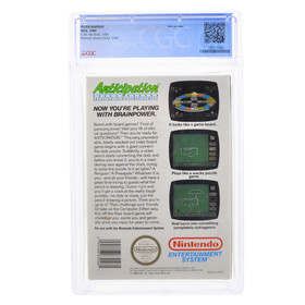 Graded NES Cart CIB - Anticipation CGC 9.0