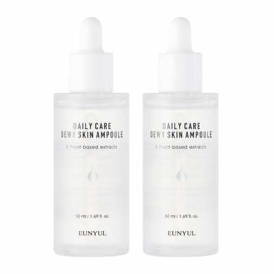 Eunyul Daily Care Dewy Skin Ampoule 50ml*2Pcs - FREE SHIPPING