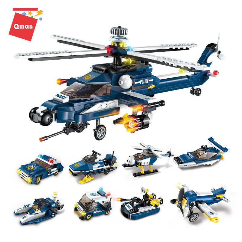 QMan Combat Zones Armored Helicopter Windstorm #1801 | eBay