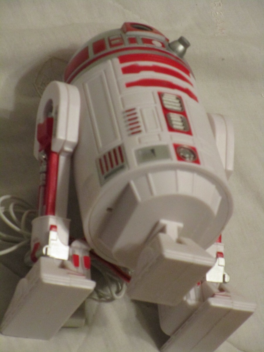 2007 Star Wars R2-D2 & R2-M5 Droid Speakers Never used Only