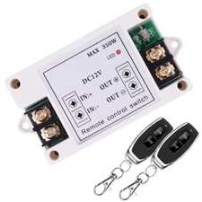12V 350W Car Power Battery Disconnect Cut Off Switch + 2 Wireless Remote Control
