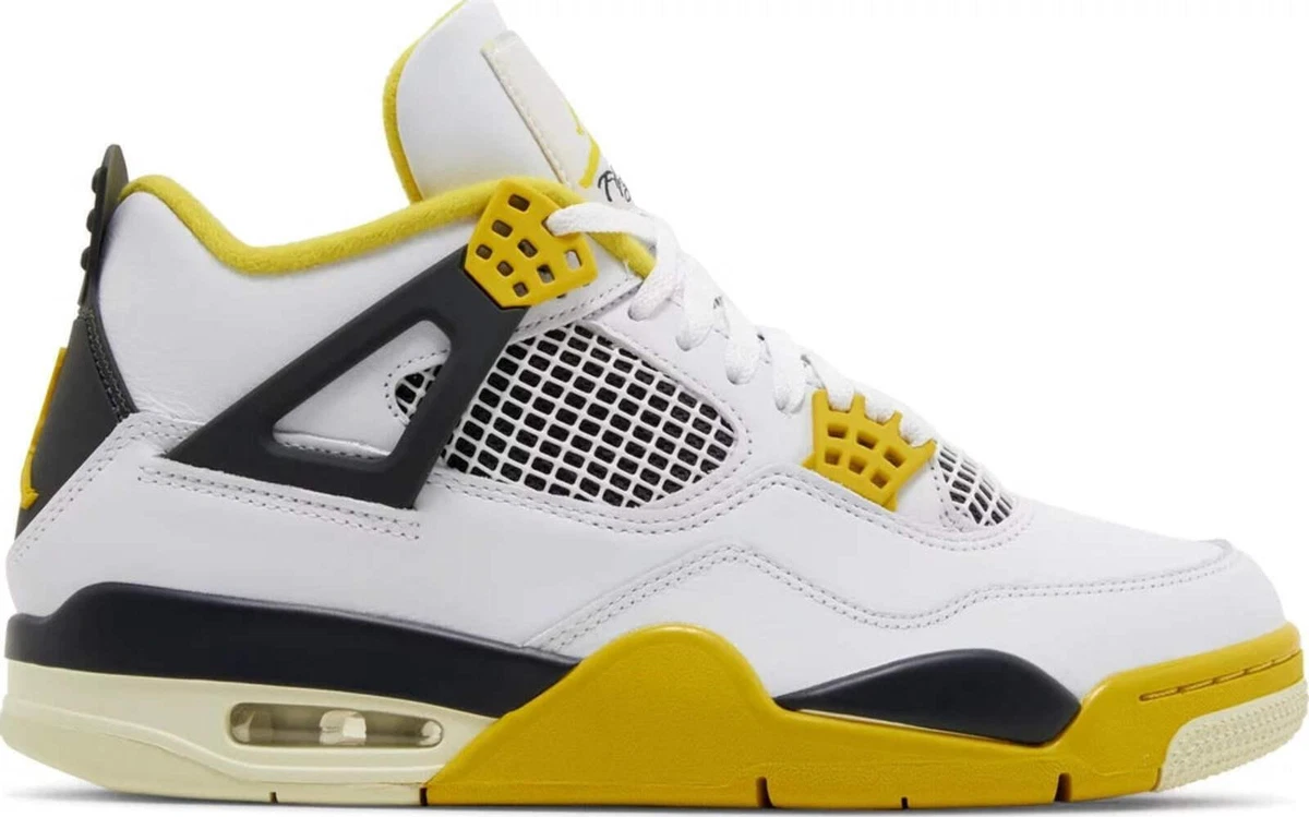 Jordan 4 Retro Vivid Sulfur W for sale - eBay