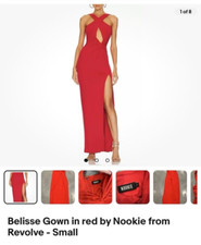 Belisse Gown in red by Nookie from Revolve - Small 