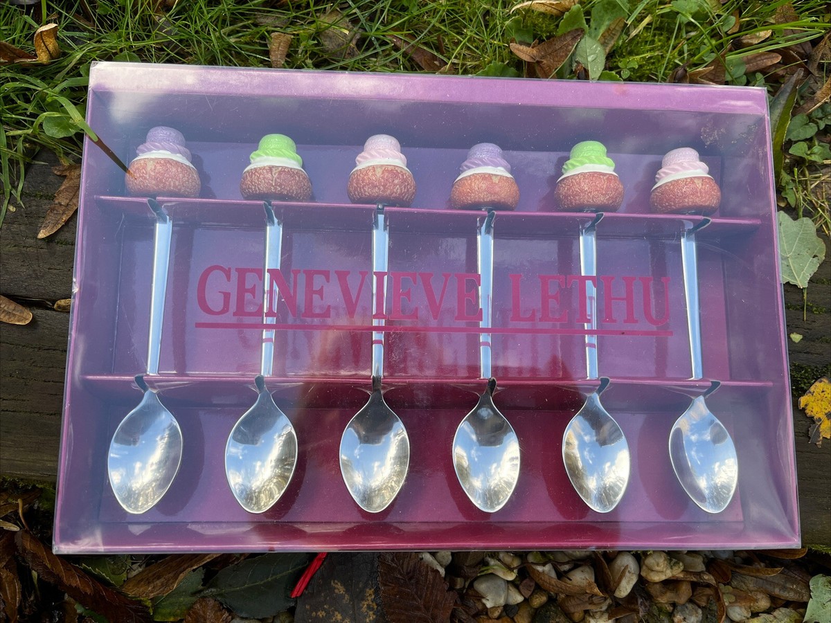 Coffret Apéritif Geneviève Lethu - Assiettes Neuves - Pour Vos Repas Et Réceptions