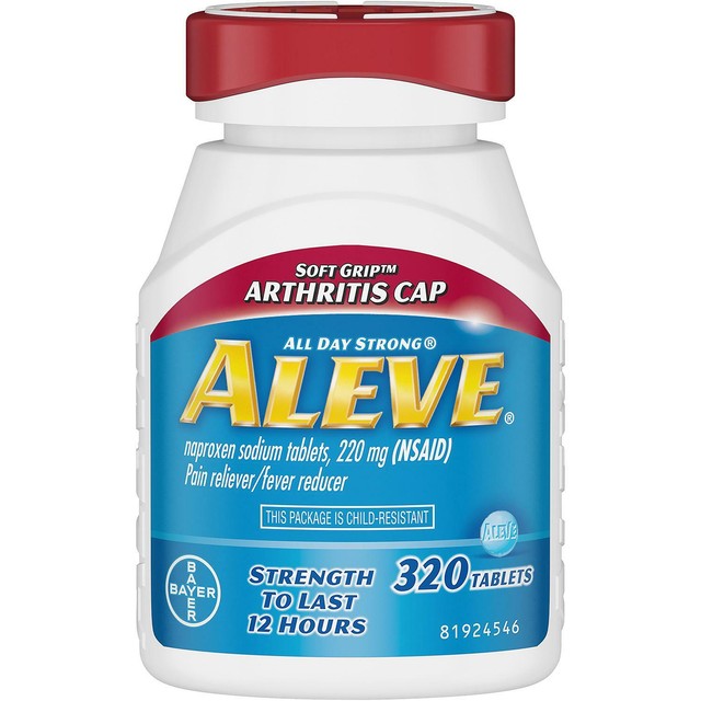 Aleve Pain Reliever Tablets, Arthritis Cap, 320 ct! NEW