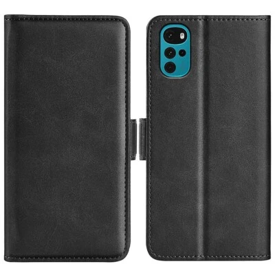 For Motorola Moto E14 E15 G34 G15 G55 G06 Case Leather Flip Wallet Phone Cover