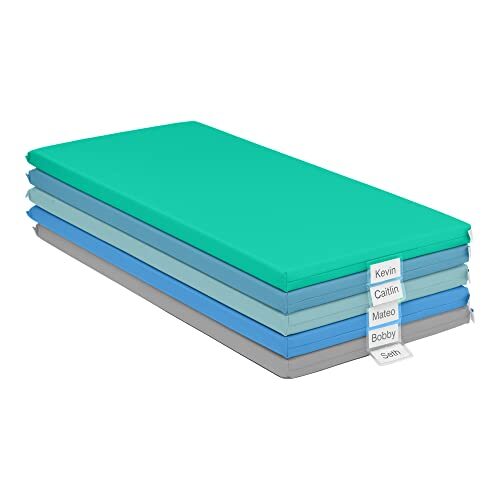 ECR4KIDS SOFTZONE RAINBOW REST MAT 2-ДЮЙМОВЫЙ СОВРЕМЕННЫЙ СПАЛЬНЫЙ КОВРИК ИЗ 5 ЧАСТЕЙ 29190₽