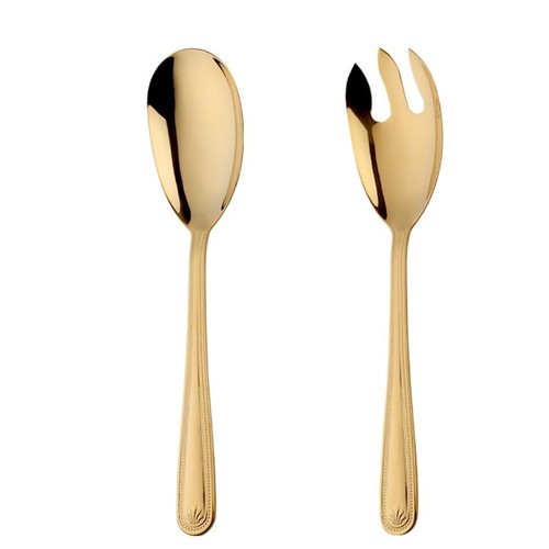 2Pcs Large Service Spoon Kit Stainless Steel Cutlery Set For Kitchen Tool - Picture 14 of 19