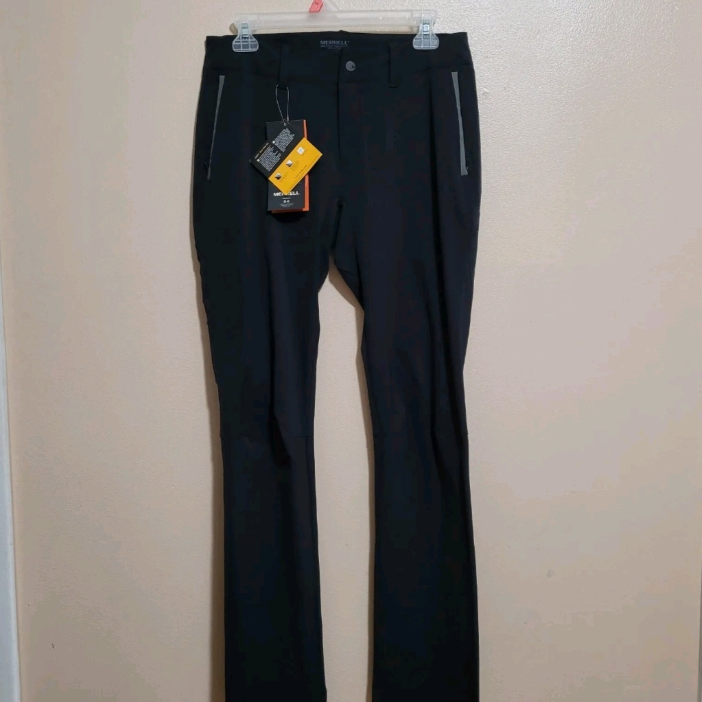MERRELL TREKPRO PANTALONI NERI DA TREKKING TAGLIA 4 NUOVI CON ETICHETTE