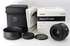 [Near MINT] SIGMA 30mm F/1.4 DC HSM Art Box for NIKON From Japan