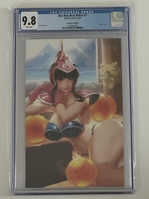 Boo Koo Bear Babes #1 Dragon Ball Z Chi-Chi Virgin Variant B Ltd 100 CGC 9.8