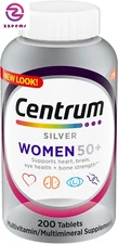 Silver Women'S Multivitamin for Women 50 Plus, Multivitamin/Multimineral Supplem