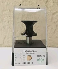 Edesso Half Rod Milling Cutter Bull Nose Bit (R: 9,5mm NL: 28,5mm S: 12mm) NEW
