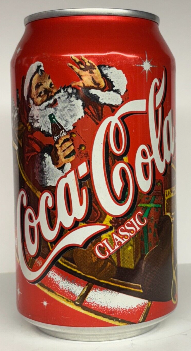 Coca-Cola Classic 2001 Holiday Edition 12 Oz. Empty Soda Can | eBay