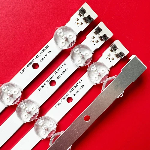 8Pcs LED strip For Samsung UN50H6203 UN50H5203 UN50J5000 BN96-28770A BN96-28771A - Picture 7 of 9