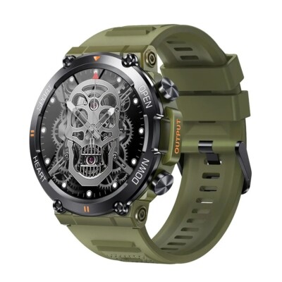 MEVADEN 1.39 Inch HD Bluetooth Call Smart Watch Men Sports Fitness Tracker Heart