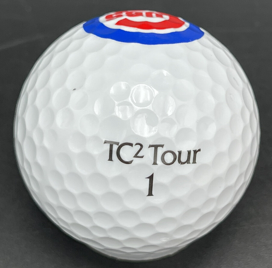 Chicago Cubs Logo Golf Ball (1) Wilson TC2 Tour PreOwned eBay