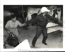 1994 Press Photo Ida Johnson & Charles Carter- Westbank Centerstage Productions