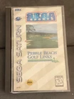 Pebble Beach Golf Links Sports Video Game Sega Saturn 1995 Tested works W Photos