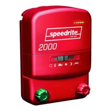 Speedrite 2000 Energizer 20 Mile Fence Charger. AC/DC Powered 80 Acres