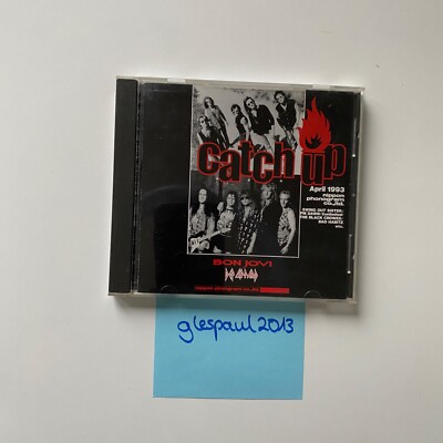 Nippon Phonogram Sampler Catch Up April 1993 Japan Bon Jovi Def Leppard SACA-7
