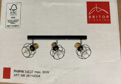 Spot Lampe Leuchte Deckenlampe Deckenleuchte Spotlampe  Britop 26114304