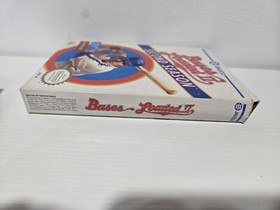 1989 NES JALECO Bases Loaded 2 Second Season Oval SOQ Rev-A Box Manual CIB