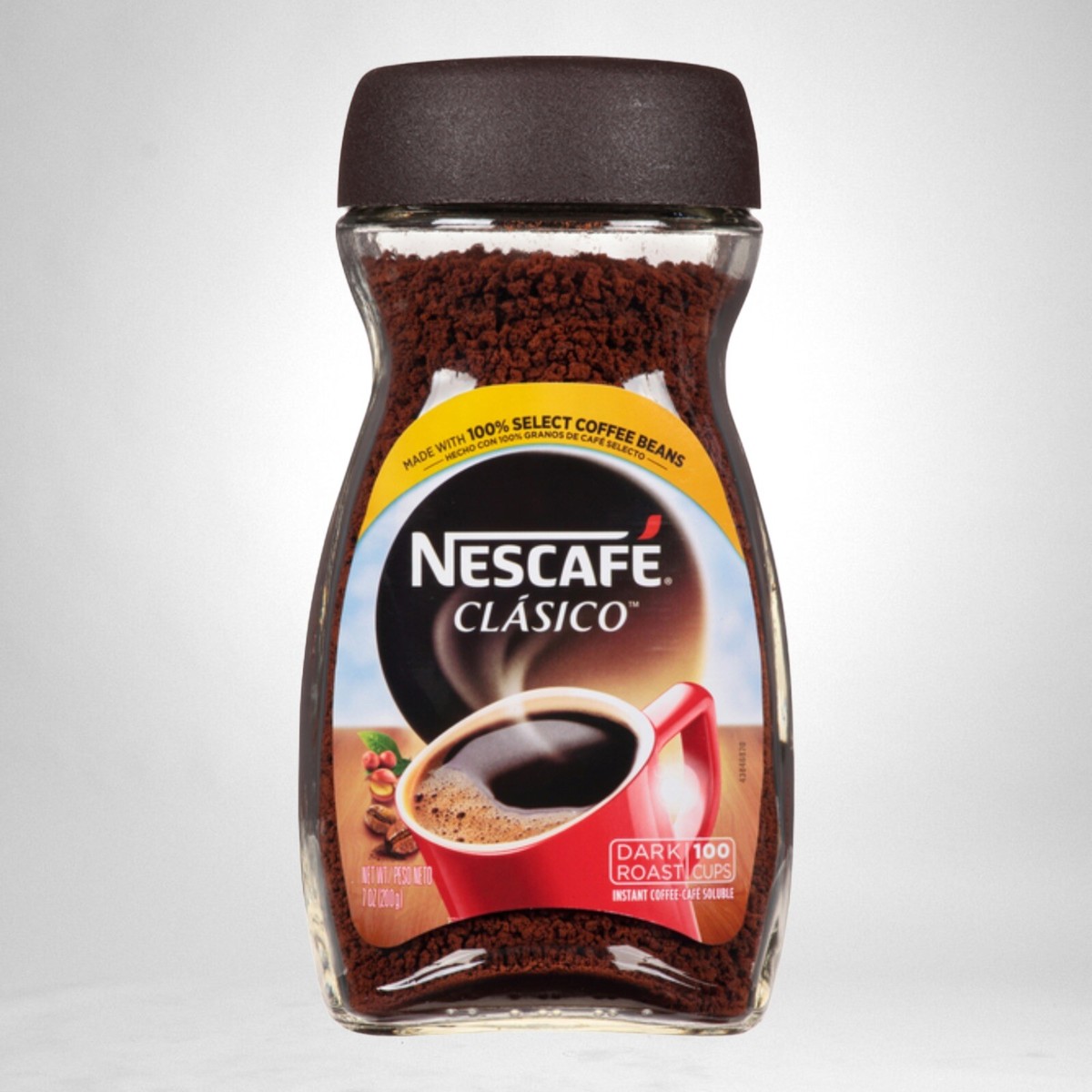Nescafe Classic Instant Coffee Dark Roast 7 Oz Best By 05