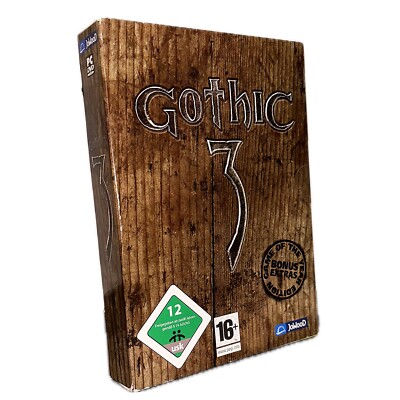 CD Unbenutzt Gothic 3 PC Spiel  Goty JoWood Rollenspiel German Roleplay