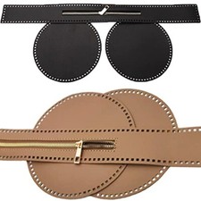 Accessori per Borse Fai Da Te Uncinetto, 2 Sets Fondo Borsa Uncinetto Rotonda, A