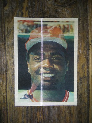 1986 Sportflics Dave Parker Cincinnati Reds Baseball Team 3D Motion Card #39