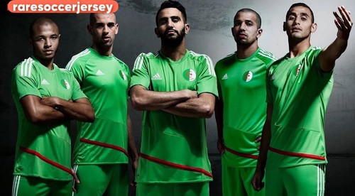 2016/17 Algeria Away Jersey 2XL adidas African Cup of Nations Green kit NEW - Picture 7 of 7