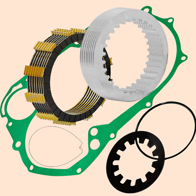Clutch Friction Plates Kit w/Gasket for Yahama V-Star 1100 XVS1100 Classic 00-09