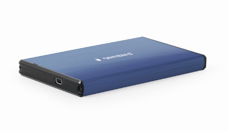Gembird BOX ESTERNO PER HD 2,5" SATA USB 3.0 (EE2-U3S-3-DB) ALLUMINIO SATINATO B
