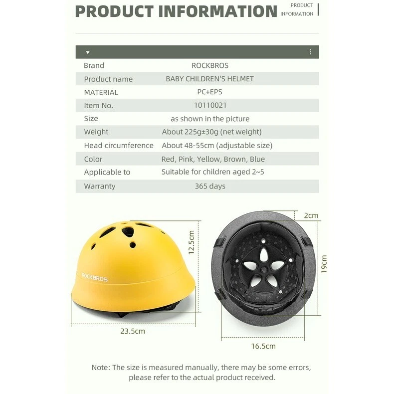 Kids Helmet Bike Cycling Helmet Boys Girls Toddler Bicycle Ski Skateboard Helmet - Image 2 of 4