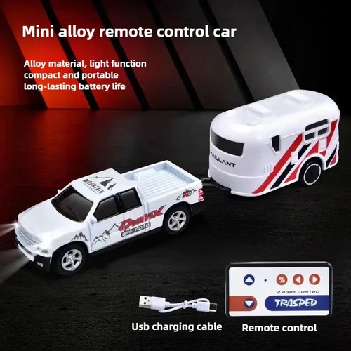 1:64 Mini Ferngesteuertes Auto 2.4G Ferngesteuertes Alu Lichter High Speed Spielzeugauto - Bild 15 von 42