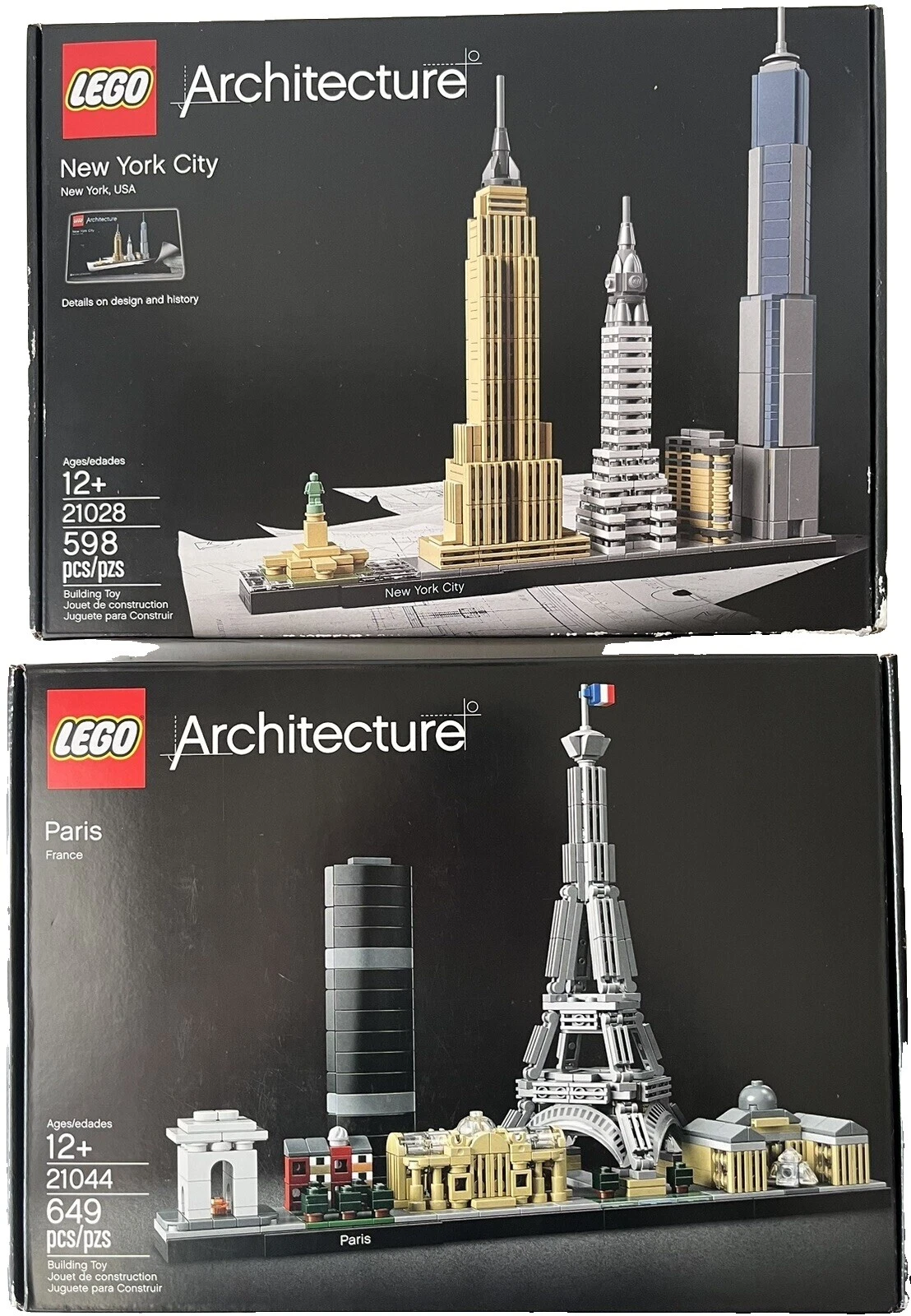 Box LEGO (R) Building Toys Bulk/Lot