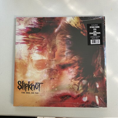 SEALED Slipknot The End, So Far LP  (WHITE Limited Edition Vinyl) Members Only