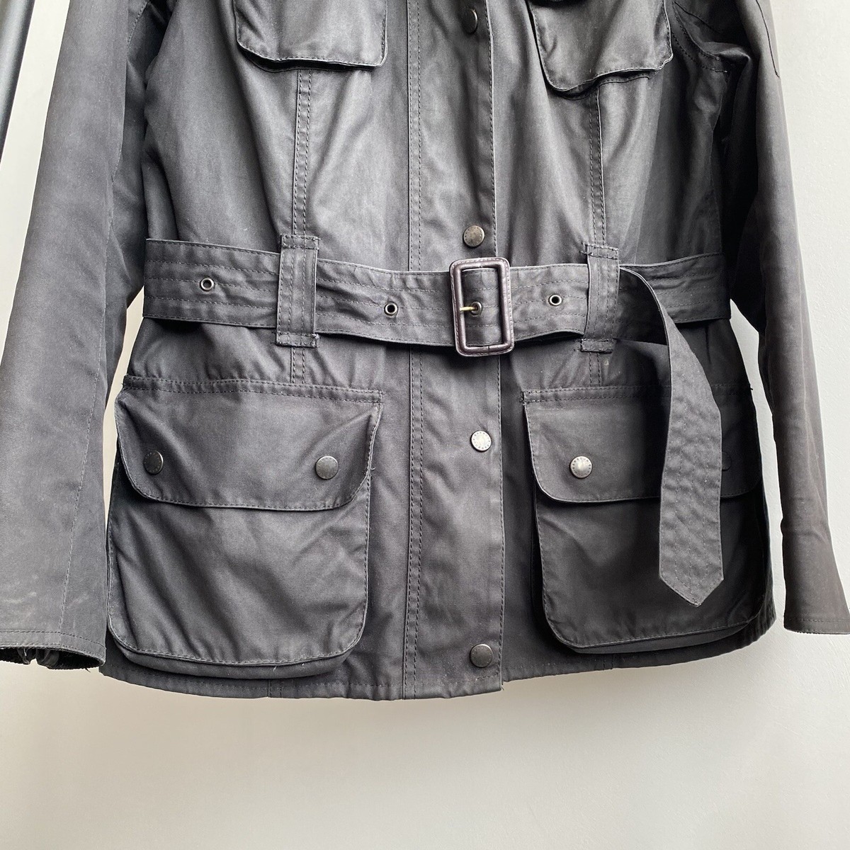 Montreal Barbour Coat Silver BARBOUR Ladies JUNE INTERNATIONAL